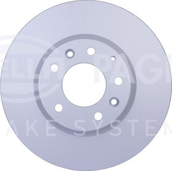 HELLA 8DD 355 115-771 - Спирачен диск vvparts.bg