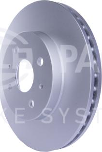 HELLA 8DD 355 116-541 - Спирачен диск vvparts.bg