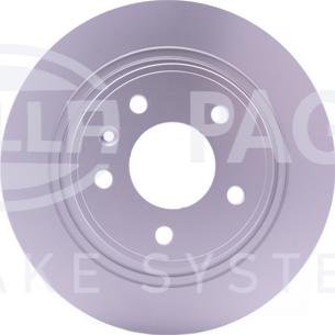 HELLA 8DD 355 116-601 - Спирачен диск vvparts.bg