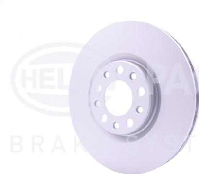 HELLA 8DD 355 116-631 - Спирачен диск vvparts.bg