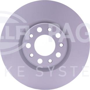 HELLA 8DD 355 116-631 - Спирачен диск vvparts.bg