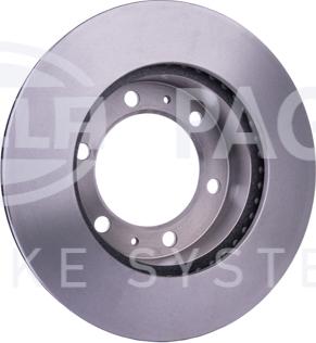 HELLA 8DD 355 116-821 - Спирачен диск vvparts.bg