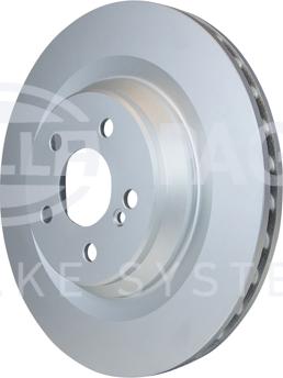 HELLA 8DD 355 116-282 - Спирачен диск vvparts.bg