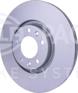 HELLA 8DD 355 116-231 - Спирачен диск vvparts.bg