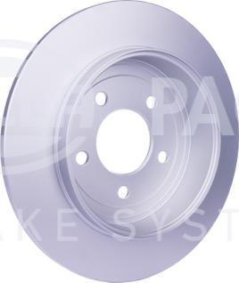 HELLA 8DD 355 116-271 - Спирачен диск vvparts.bg