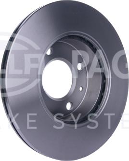 HELLA 8DD 355 110-641 - Спирачен диск vvparts.bg