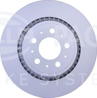 HELLA 8DD 355 110-611 - Спирачен диск vvparts.bg