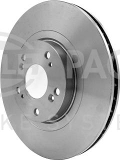 HELLA 8DD 355 110-301 - Спирачен диск vvparts.bg