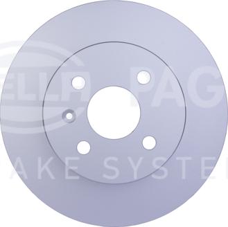 HELLA 8DD 355 110-271 - Спирачен диск vvparts.bg