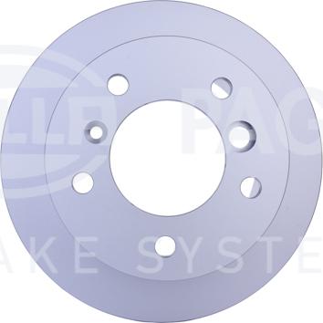 HELLA 8DD 355 111-901 - Спирачен диск vvparts.bg