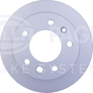 HELLA 8DD 355 111-001 - Спирачен диск vvparts.bg