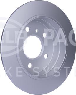 HELLA 8DD 355 111-101 - Спирачен диск vvparts.bg