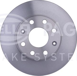 HELLA 8DD 355 111-341 - Спирачен диск vvparts.bg