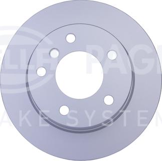 HELLA 8DD 355 111-261 - Спирачен диск vvparts.bg