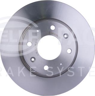 HELLA 8DD 355 111-781 - Спирачен диск vvparts.bg