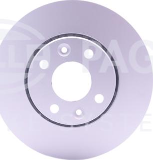 HELLA 8DD 355 118-491 - Спирачен диск vvparts.bg