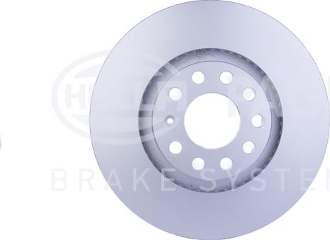 HELLA 8DD 355 118-611 - Спирачен диск vvparts.bg