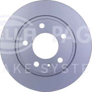 HELLA 8DD 355 118-171 - Спирачен диск vvparts.bg