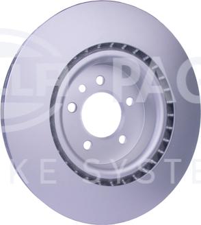 HELLA 8DD 355 118-871 - Спирачен диск vvparts.bg