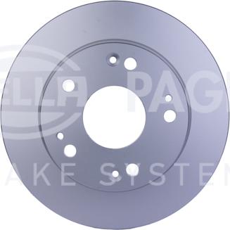 HELLA 8DD 355 118-731 - Спирачен диск vvparts.bg
