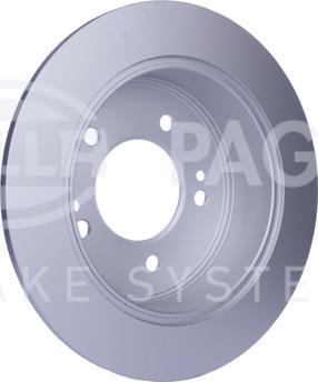 HELLA 8DD 355 113-641 - Спирачен диск vvparts.bg