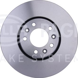 HELLA 8DD 355 113-671 - Спирачен диск vvparts.bg