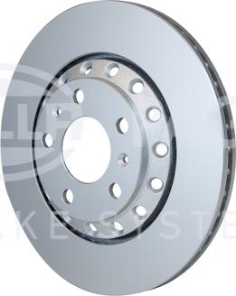 HELLA 8DD 355 113-342 - Спирачен диск vvparts.bg