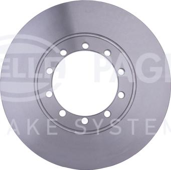 HELLA 8DD 355 113-291 - Спирачен диск vvparts.bg