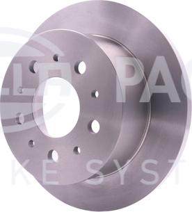 HELLA 8DD 355 113-711 - Спирачен диск vvparts.bg