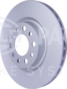 HELLA 8DD 355 112-561 - Спирачен диск vvparts.bg