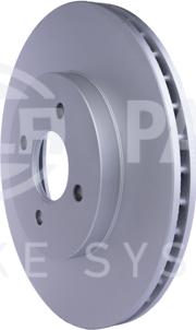 HELLA 8DD 355 112-091 - Спирачен диск vvparts.bg