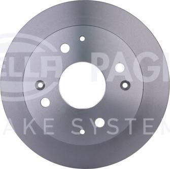 HELLA 8DD 355 112-011 - Спирачен диск vvparts.bg