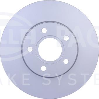 HELLA 8DD 355 112-171 - Спирачен диск vvparts.bg