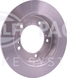 HELLA 8DD 355 117-941 - Спирачен диск vvparts.bg