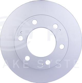 HELLA 8DD 355 117-161 - Спирачен диск vvparts.bg