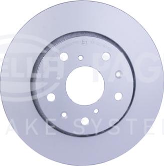 HELLA 8DD 355 117-881 - Спирачен диск vvparts.bg