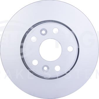 HELLA 8DD 355 117-781 - Спирачен диск vvparts.bg