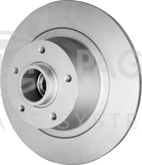 HELLA 8DD 355 131-951 - Спирачен диск vvparts.bg