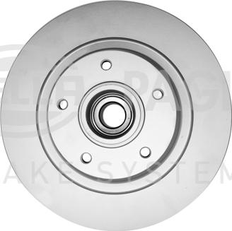 HELLA 8DD 355 131-951 - Спирачен диск vvparts.bg