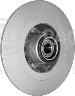 HELLA 8DD 355 131-951 - Спирачен диск vvparts.bg