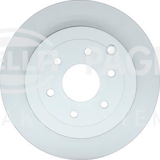 HELLA 8DD 355 131-391 - Спирачен диск vvparts.bg