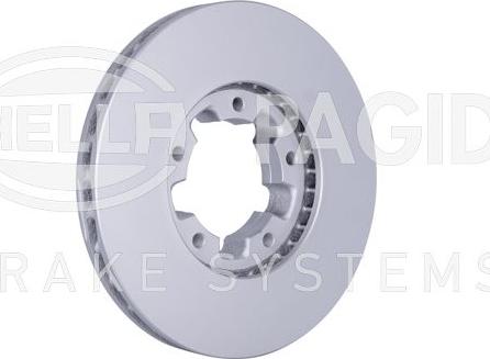 HELLA 8DD 355 133-431 - Спирачен диск vvparts.bg