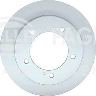 HELLA 8DD 355 132-911 - Спирачен диск vvparts.bg