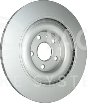 HELLA 8DD 355 132-071 - Спирачен диск vvparts.bg