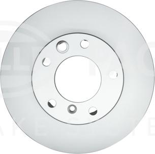 HELLA 8DD 355 132-151 - Спирачен диск vvparts.bg