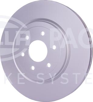 HELLA 8DD 355 129-541 - Спирачен диск vvparts.bg