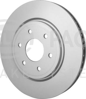 HELLA 8DD 355 129-561 - Спирачен диск vvparts.bg