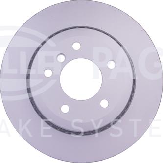 HELLA 8DD 355 129-571 - Спирачен диск vvparts.bg