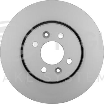 HELLA 8DD 355 129-611 - Спирачен диск vvparts.bg