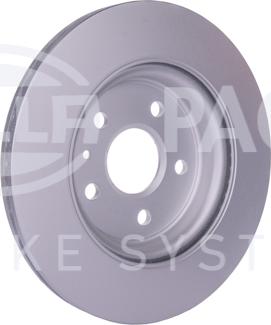 HELLA 8DD 355 129-101 - Спирачен диск vvparts.bg